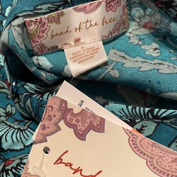 NWT - Band of the Free Jewel Floral Wrap Maxi Dress - Picture 5 of 9